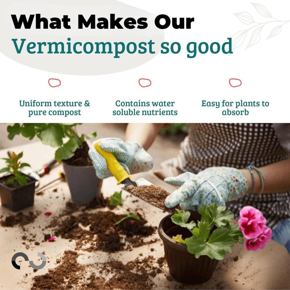 GD Organic Vermicompost - 500 gms