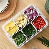 GD Storage Box With Lid and 6 Compartments