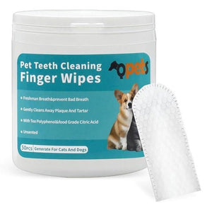 GD Dental Finger Wipes For Pets