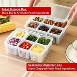 GD Storage Box With Lid and 6 Compartments