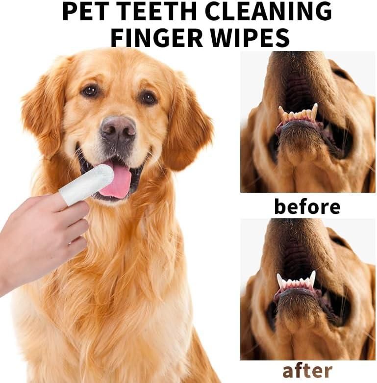 GD Dental Finger Wipes For Pets