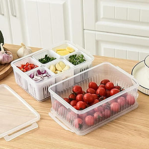 GD Storage Box With Lid and 6 Compartments