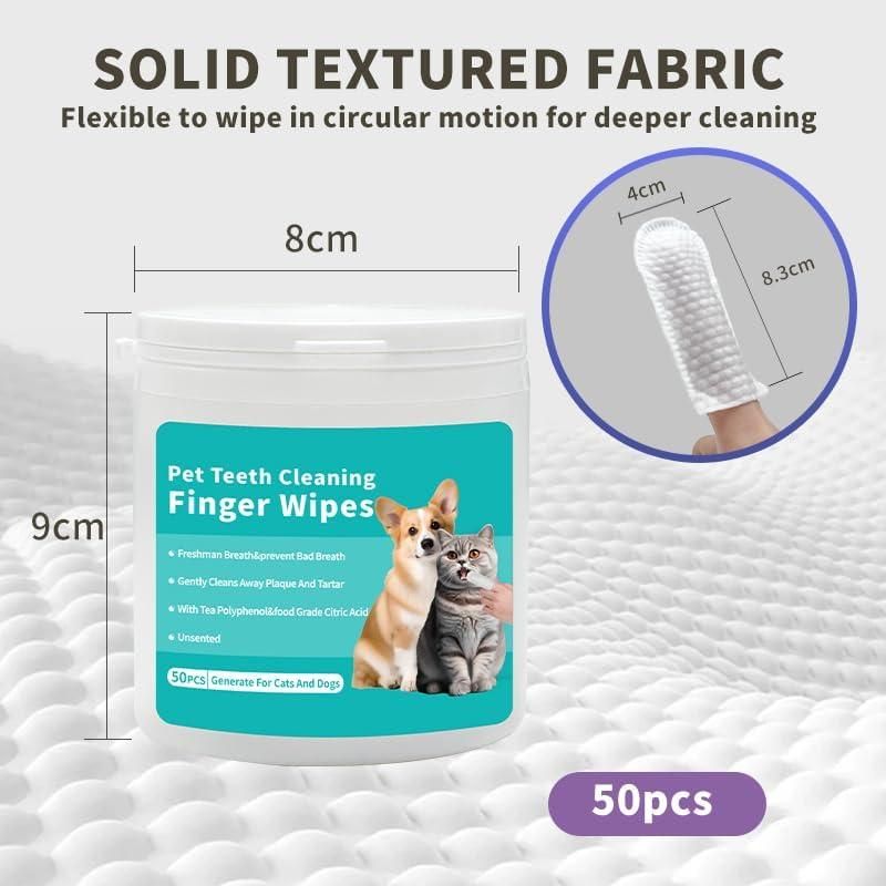 GD Dental Finger Wipes For Pets