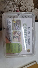 GD Storage Box With Lid and 6 Compartments