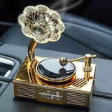 Car Vintage Phonograph Record Player Long Lasting Fragrance