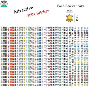 3D Switch Stickers (149 Stickers)