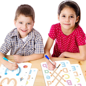 Reusable Tracing Book With 68 Pages + FREE Learning 2000+ pages PDF worksheet for kids